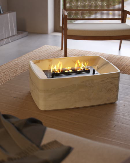 ESSENTIA fireplace | Marble Accessories | MAAMI HOME