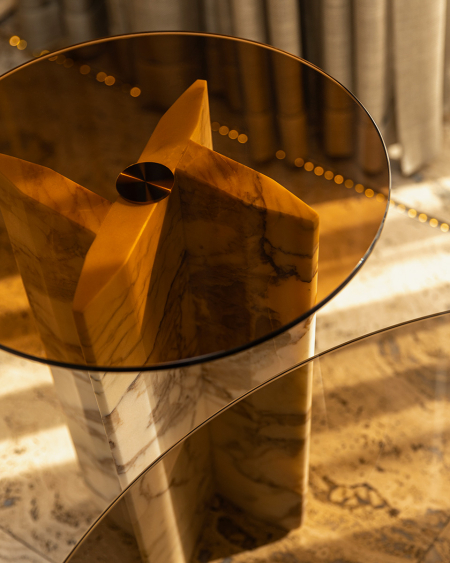 QUINA ESTREMOZ LAGOA | Marble Side Tables | MAAMI HOME