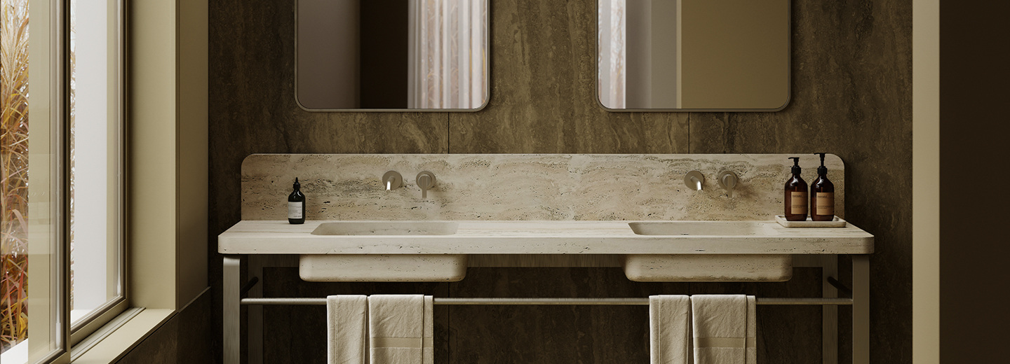 Cinco ideias minimalistas para a casa de banho | Marble Decor 