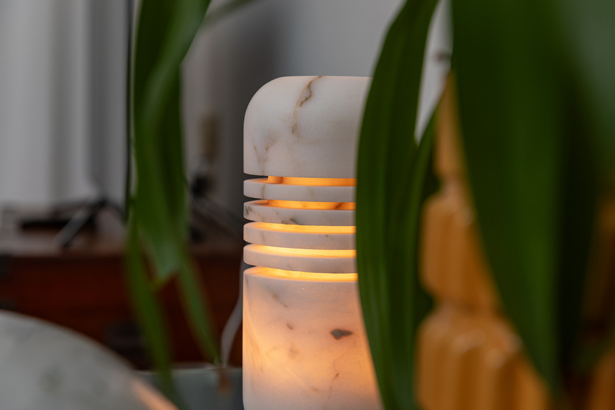 Marble Decor  - New product launch- Marble lamp LUMI S