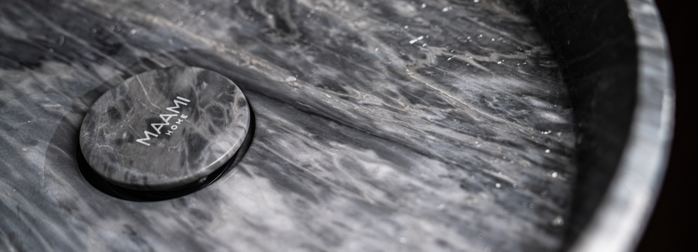 Announcing the arrival of the DORIC marble washbasin | Marble Decor 