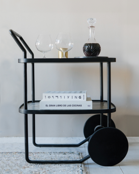 Bari Trolley image2 | Marble Accessories | MAAMI HOME