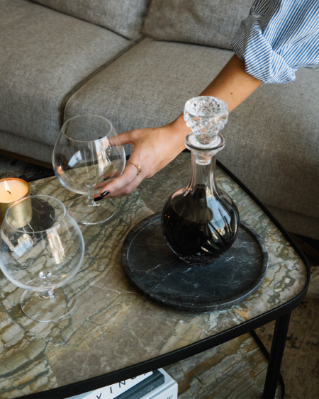 Bari Trolley | Marble Accessories | MAAMI HOME