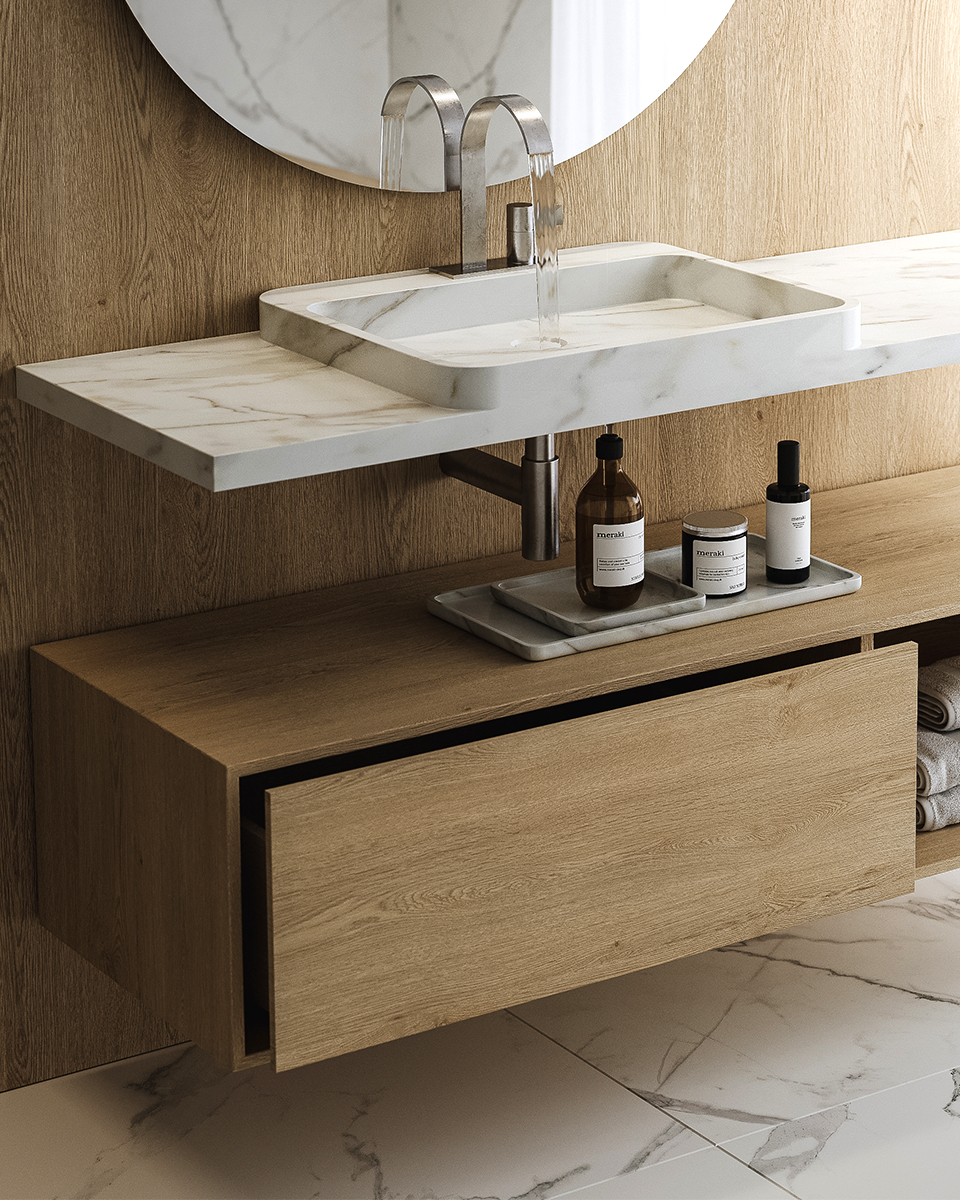 MOLOKAI image 2 | Marble Washbasins | MAAMI HOME 