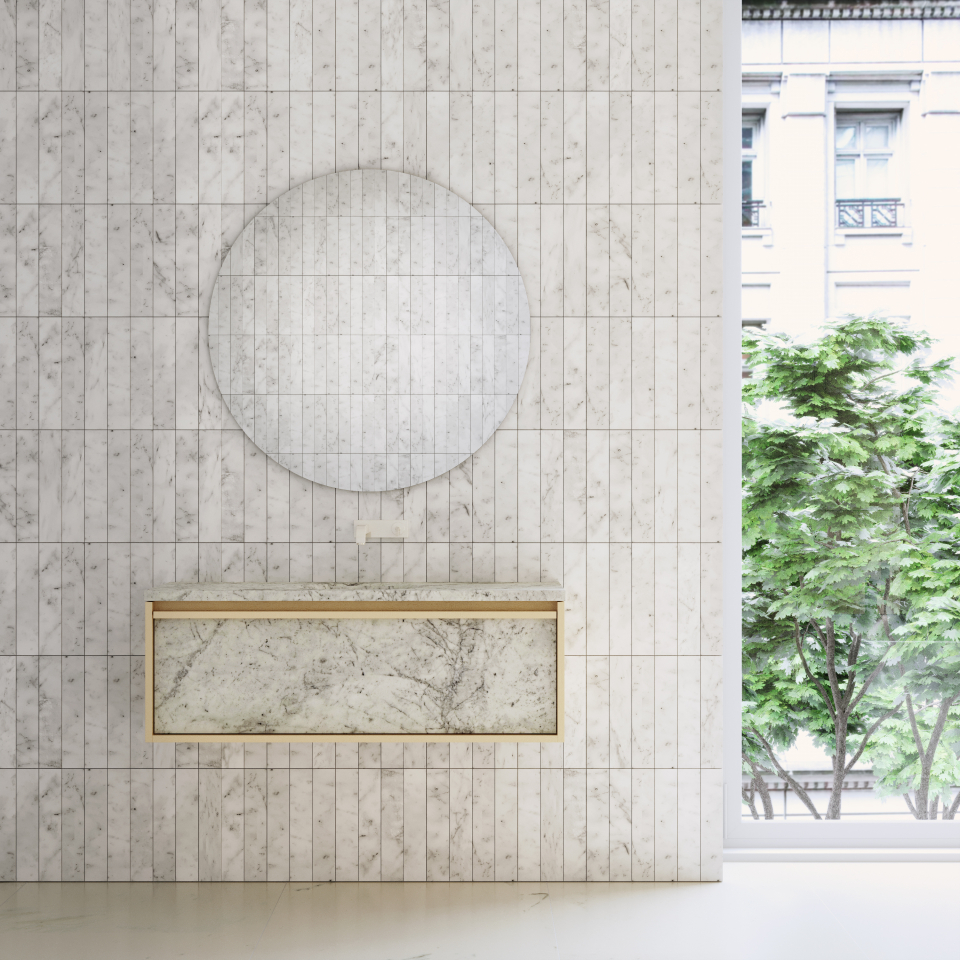 NORDIC WALL-MOUNTED image 0 | Marble Lavatórios | MAAMI HOME 