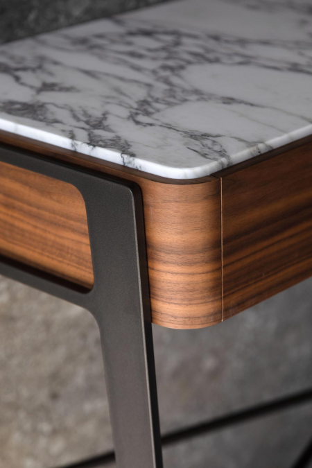BOUVET CONSOLE ARABESCATO | Marble Furniture | MAAMI HOME