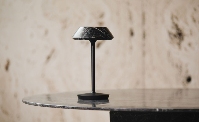 mini-Fiore Black - Marble Light | MAAMI HOME