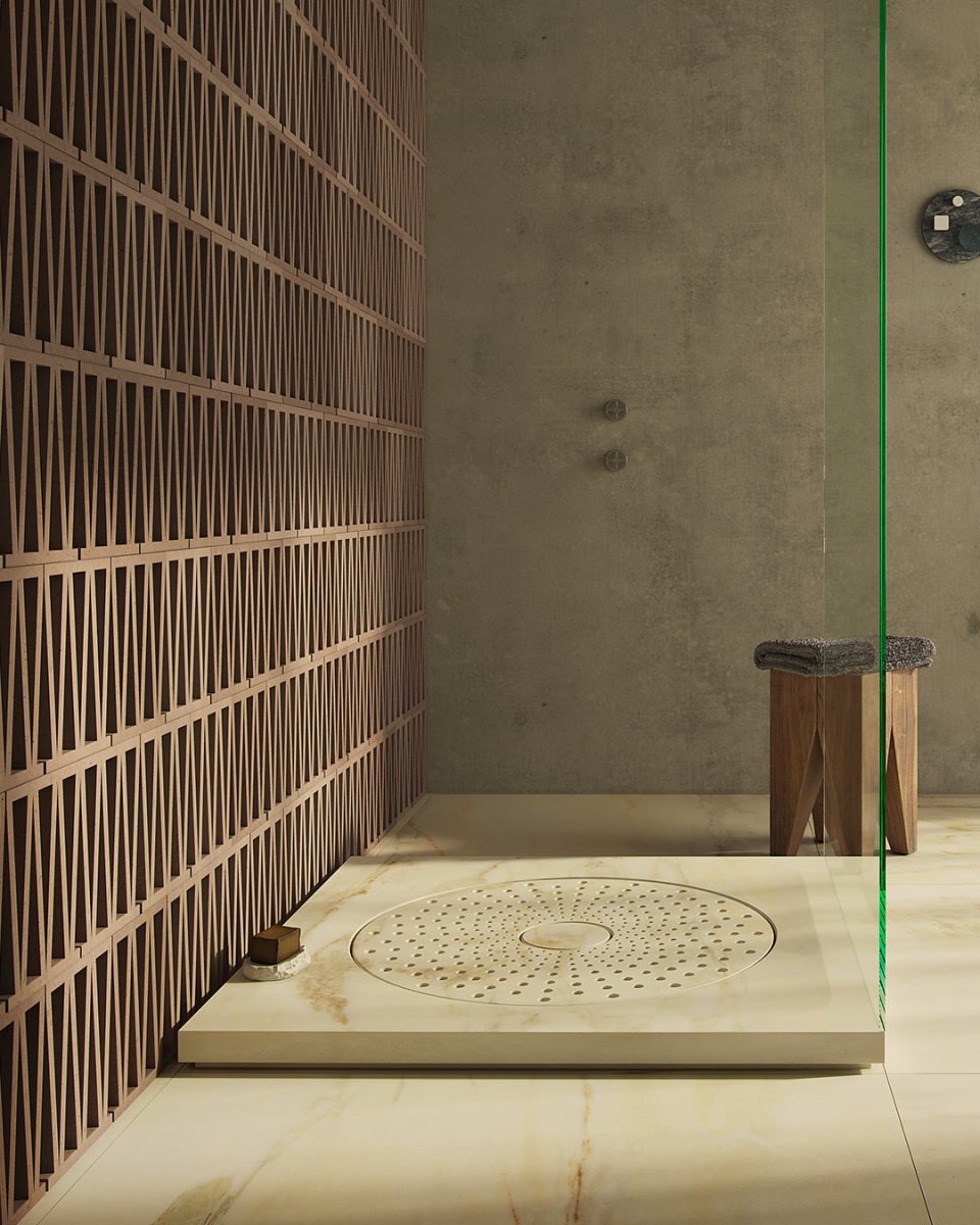CONTINENTAL ESTREMOZ RAISED image 0 | Marble Shower Trays | MAAMI HOME 