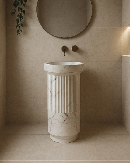 DORIC ESTREMOZ PARDAIS image2 | Marble Washbasins | MAAMI HOME