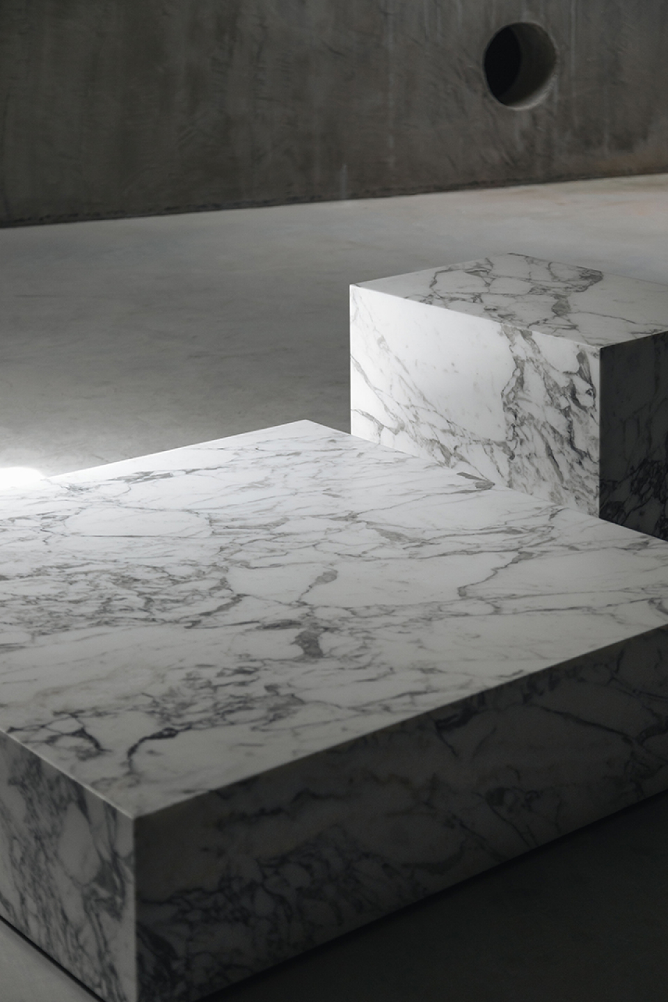 EDGE L ARABESCATO image 1 | Marble Coffee Tables | MAAMI HOME 