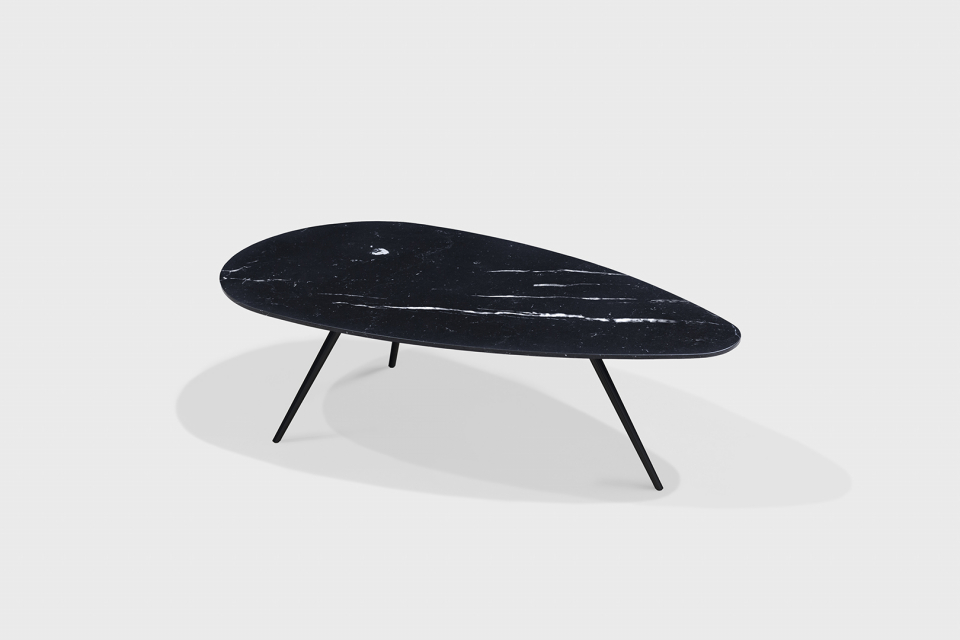EGGE NERO MARQUINA MARBLE COFFEE TABLE image 0 | Marble Coffee Tables | MAAMI HOME 