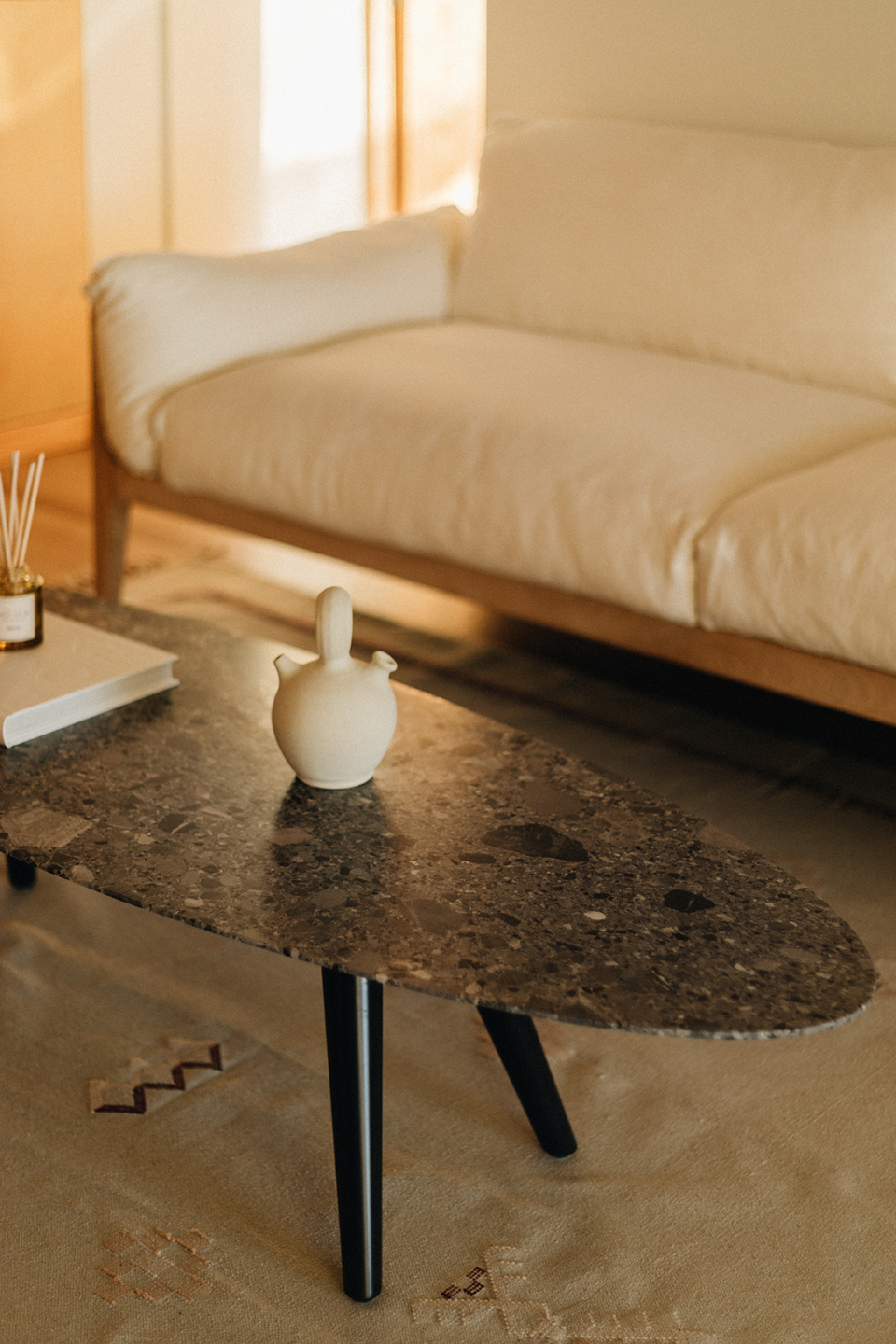 ELLIPSE CEPPO DI GRE image 0 | Marble Coffee Tables | MAAMI HOME 