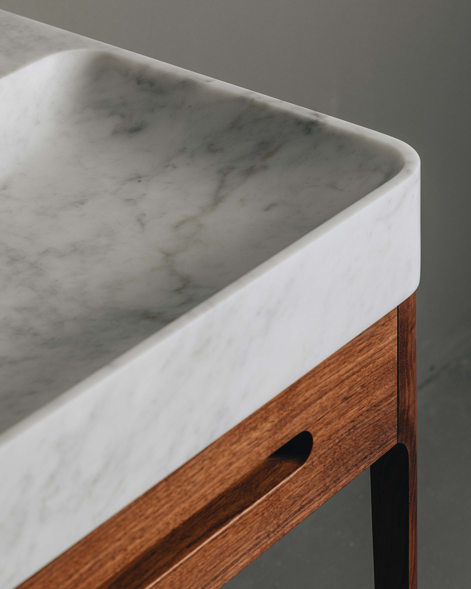 FIJI image 2 | Marble Washbasins | MAAMI HOME 
