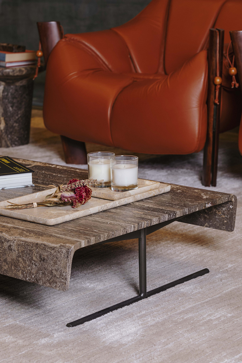 HAUS TRAVERTINE image 4 | Marble Coffee Tables | MAAMI HOME 