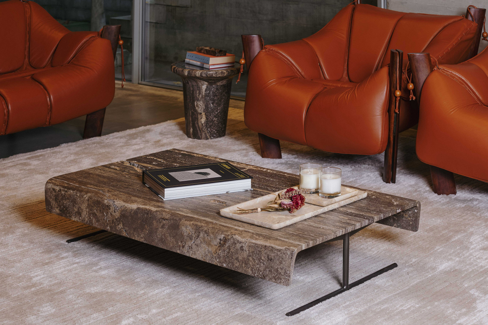 HAUS TRAVERTINE image 3 | Marble Coffee Tables | MAAMI HOME 