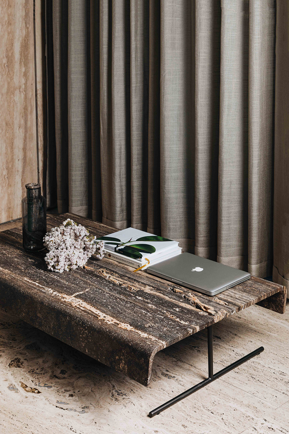 HAUS TRAVERTINE image 8 | Marble Coffee Tables | MAAMI HOME 