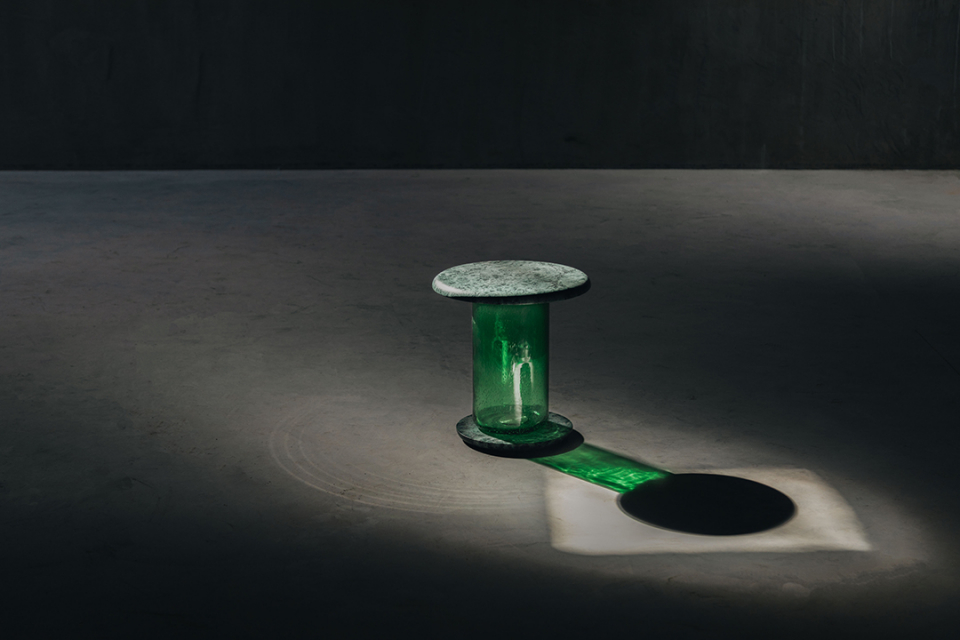 BUBBLE GREEN GUATEMALA image 4 | Marble Side Tables | MAAMI HOME 