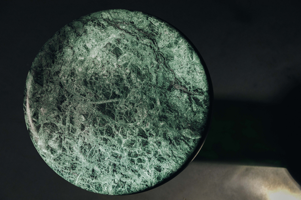BUBBLE GREEN GUATEMALA image 3 | Marble Side Tables | MAAMI HOME 