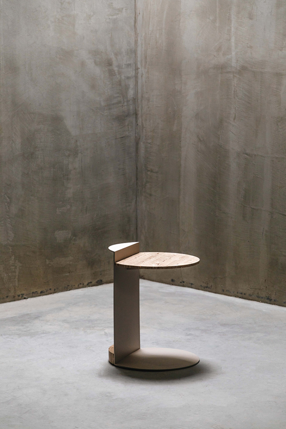 LINEA TRAVERTINE image 3 | Marble Side Tables | MAAMI HOME 