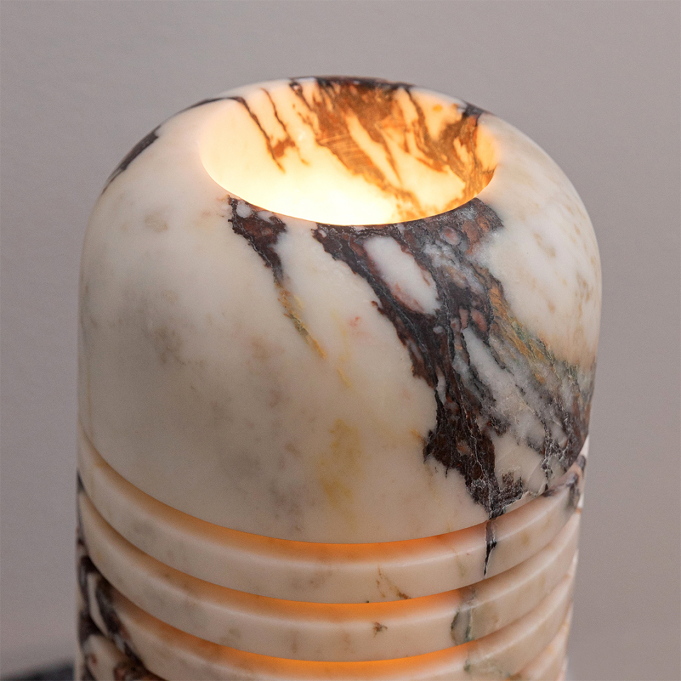 LUMI S CALACATTA VIOLA image 3 | Marble Iluminação | MAAMI HOME 