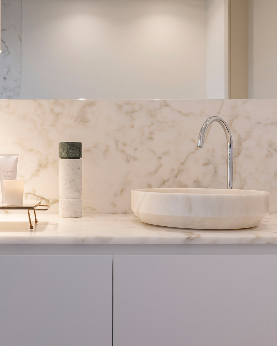 PURO TOP MOUNT SINK image 1 | Marble Lavatórios de Pousar | MAAMI HOME 