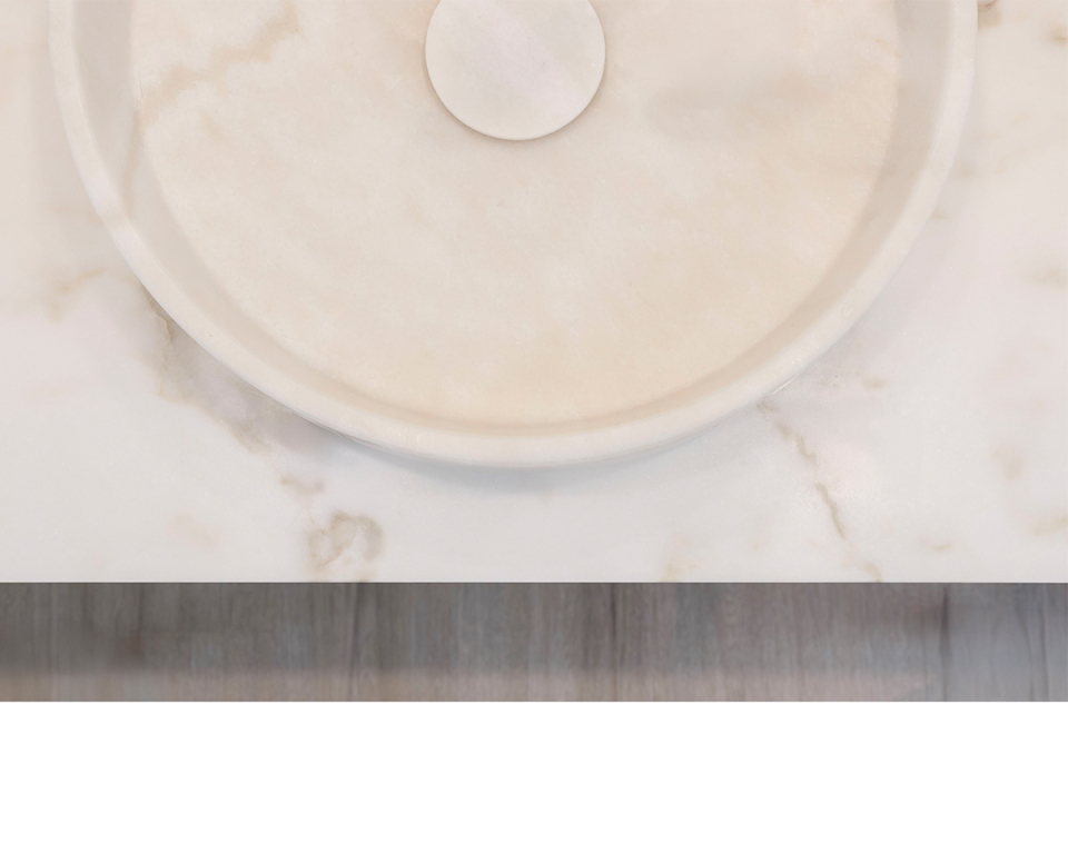 PURO TOP MOUNT SINK image 3 | Marble Lavatórios de Pousar | MAAMI HOME 