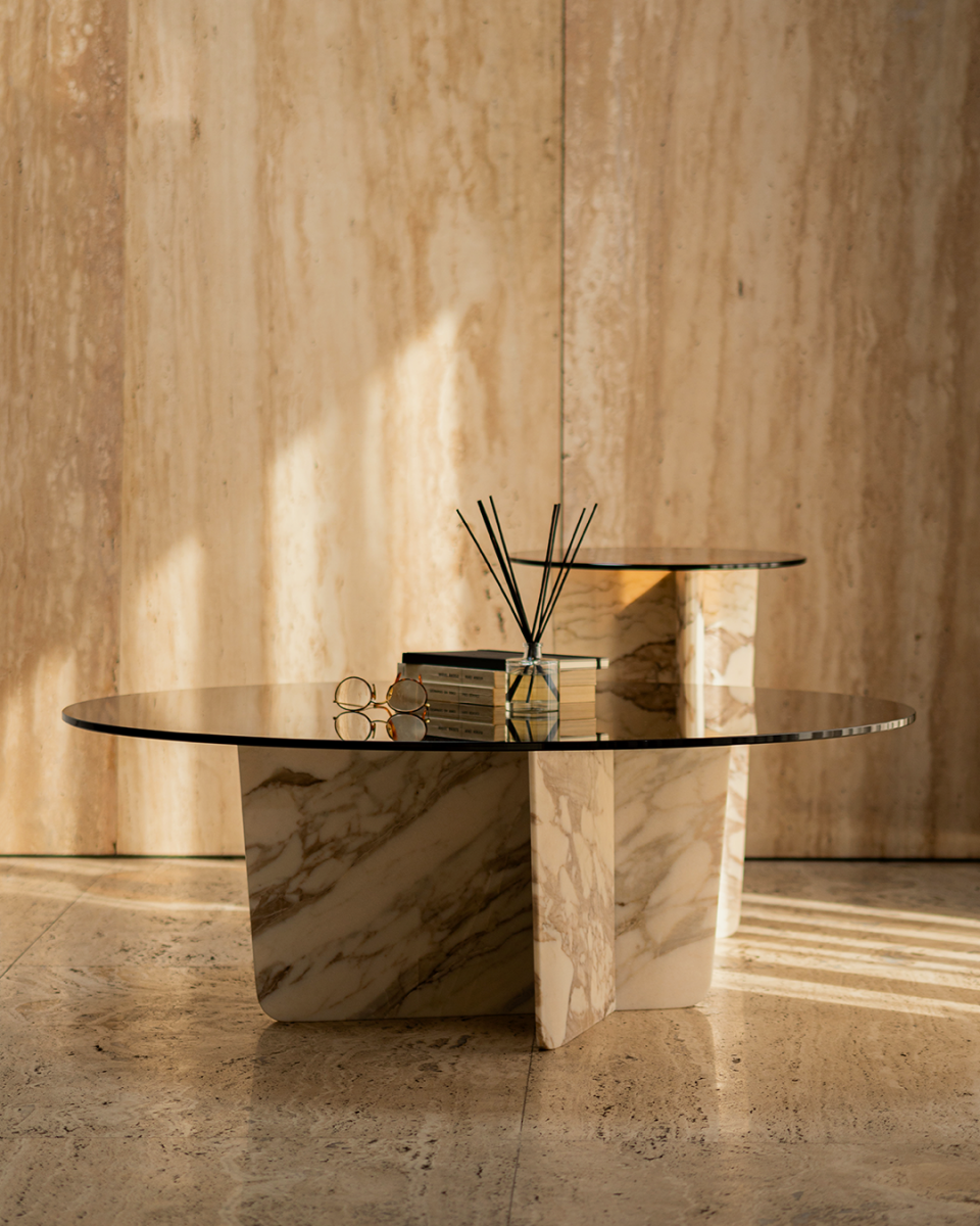 QUINA ESTREMOZ COFFEE TABLE image 4 | Marble Coffee Tables | MAAMI HOME 