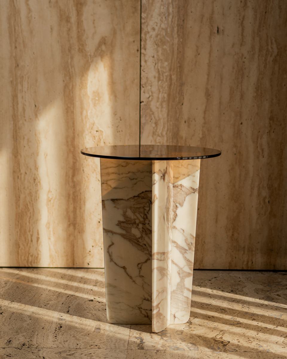 QUINA ESTREMOZ LAGOA image 0 | Marble Side Tables | MAAMI HOME 
