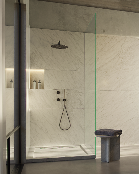 QURUM CARRARA RAISED | Marble Furniture | MAAMI HOME