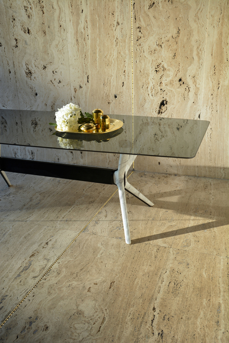 ROOTS MARBLE CALACATTA | Marble Dining Tables | MAAMI HOME