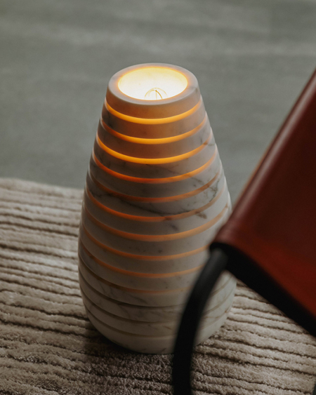 SILHOUETTE CALACATTA ORO | Marble Lighting | MAAMI HOME