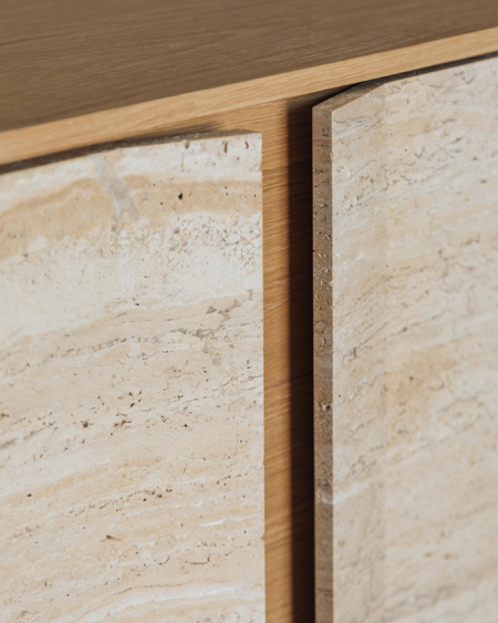 STORM TRAVERTINE | Marble Sideboards | MAAMI HOME