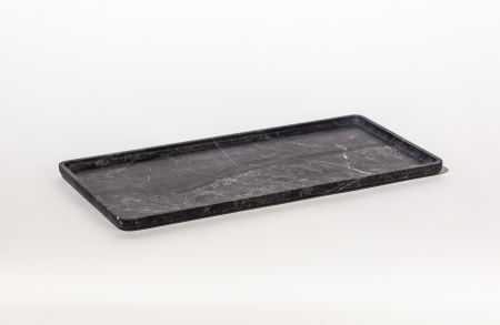 SQUARE TRAY SPIDER GREY | Marble Accessories | MAAMI HOME