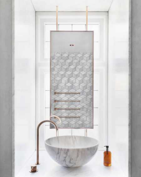 TASSA TOP MOUNT SINK image2 | Marble Top Mount Sinks | MAAMI HOME