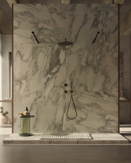 TYRE ARABESCATO RAISED | Marble Shower Trays | MAAMI HOME
